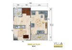 3+1 dubleks prefabrik ev 105 m² - Görsel 2
