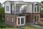 3+1 dubleks prefabrik ev 114 m²