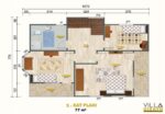3+1 dubleks prefabrik ev 155 m² - Görsel 3