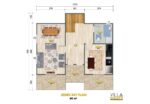 3+1 dubleks prefabrik ev 158 m² - Görsel 2