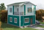 2+1 dubleks prefabrik ev 86 m²
