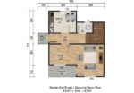 2+1 dubleks prefabrik ev 92 m² - Görsel 2