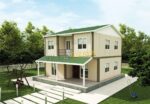 3+1 ucuz prefabrik dubleks ev 131 m²