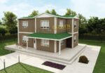 4+1 ucuz prefabrik dubleks ev 142 m²