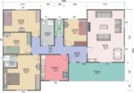 4+1 ucuz prefabrik ev 166 m² - Görsel 2