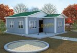 2+1 ucuz prefabrik ev 49 m²