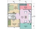 2+1 ucuz prefabrik ev 62 m² - Görsel 2