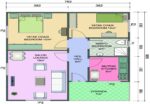 2+1 ucuz prefabrik ev 68 m² - Görsel 2