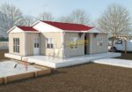 2+1 ucuz prefabrik ev 72 m²