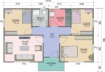 3+1 ucuz prefabrik ev 82 m² - Görsel 2