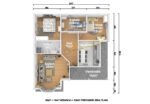 3+1 prefabrik ev 108 m² - Görsel 2