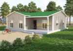 3+1 prefabrik ev 117 m²
