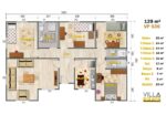 4+1 prefabrik ev 129 m² - Görsel 2