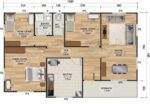 3+1 prefabrik ev 132 m² - Görsel 2