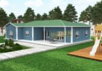 4+1 prefabrik ev 166 m²