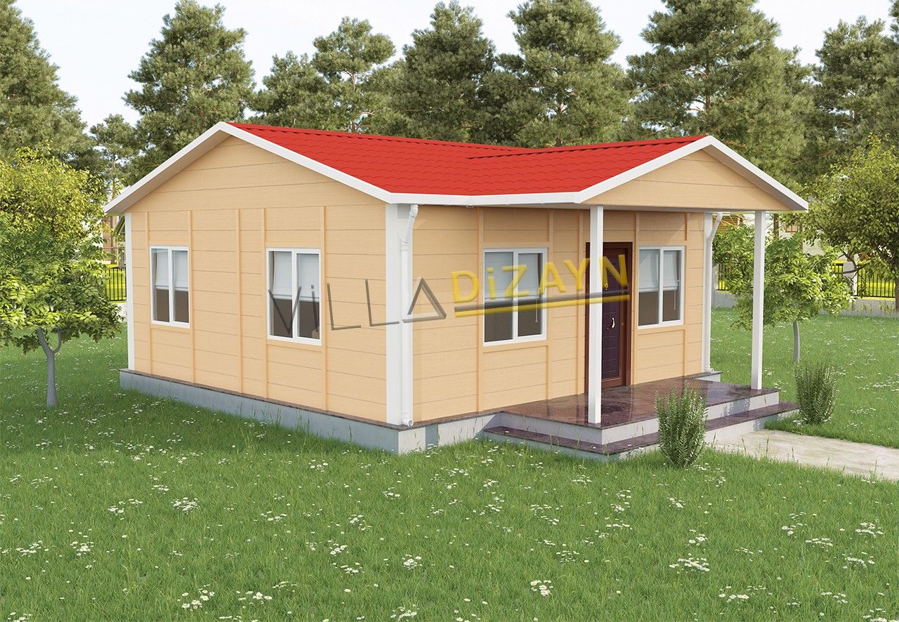 VDT45-R1 2+1 prefabrik ev 45 m² - Görsel 1