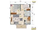 2+1 prefabrik ev 45 m² - Görsel 2