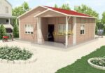 2+1 prefabrik ev 62 m²