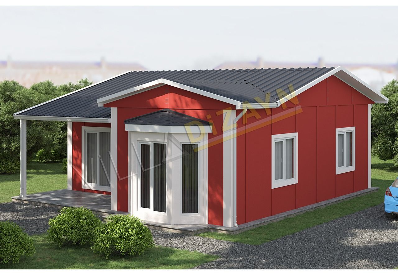 VDT65-R3 2+1 prefabrik ev 65 m² - Görsel 3