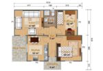 2+1 prefabrik ev 72 m² - Görsel 2