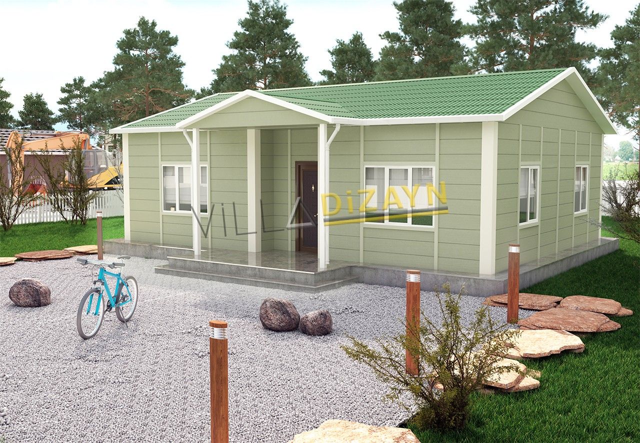 VDT82-R1 3+1 prefabrik ev 82 m² - Görsel 1