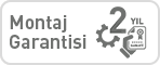 2 Yıl Montaj Garantisi