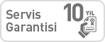 10 Yıl Servis Garantisi